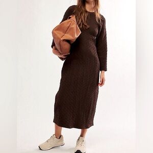 ♥️❤️NWOT free people gabby seamless dress m/l